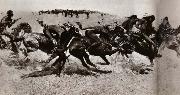 Frederic Remington Indian Warfare oil